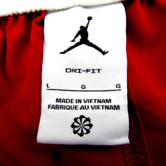 Jordan Dri-FIT Sport Diamond Basketball Shorts Mens Size Large Red NEW - Picture 8 of 12